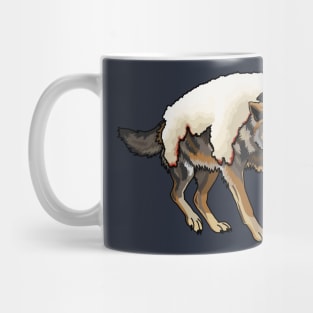 The Wolf. Mug